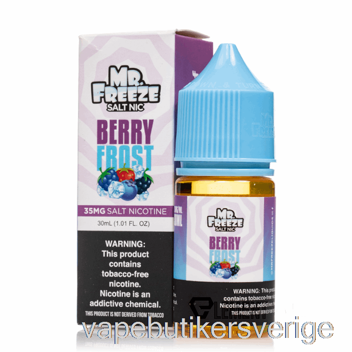 Vape Sverige Bärfrost - Mr Freeze Salter - 30ml 50mg